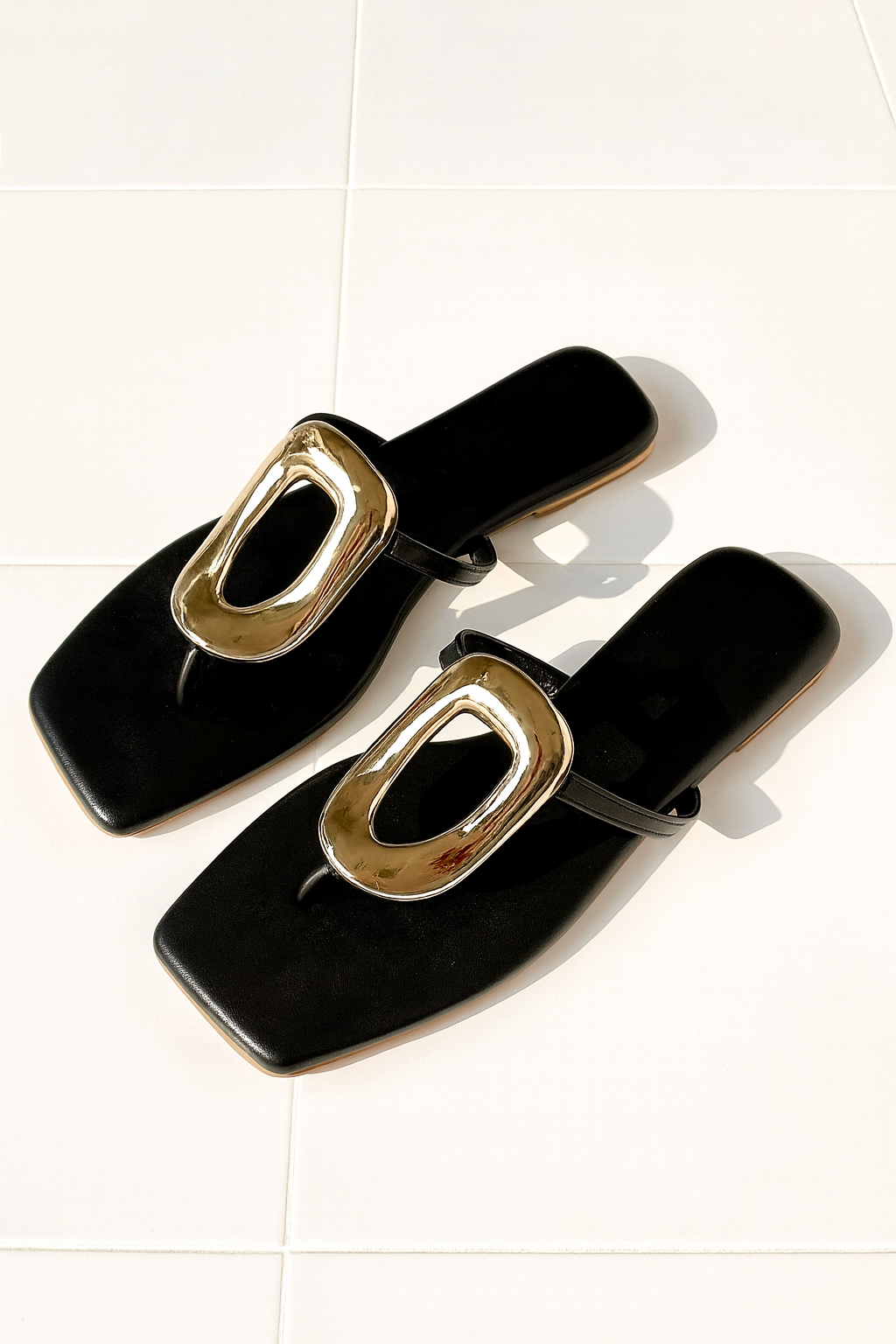 Luxe Buckle Flats