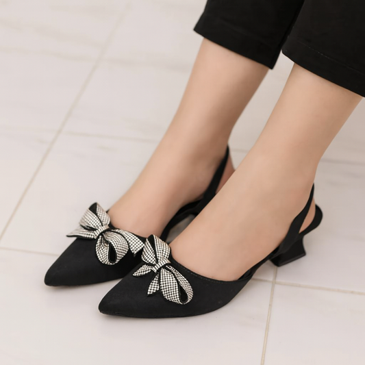 Bow Belle Slingback Pumps