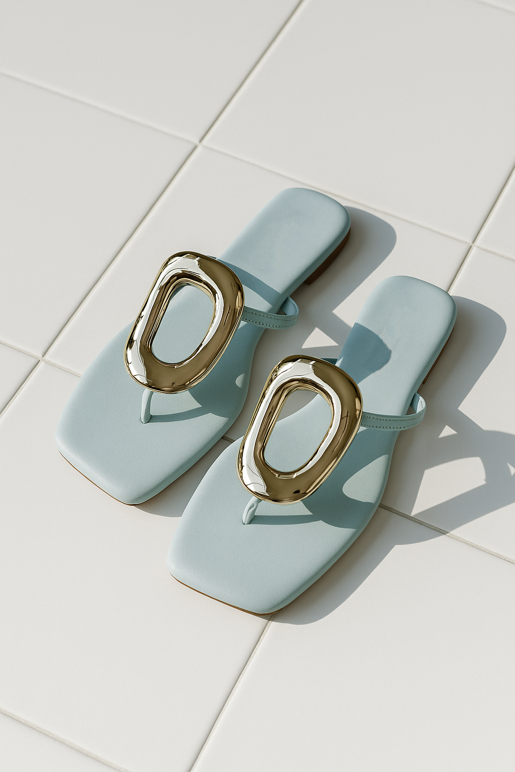 Luxe Buckle Flats