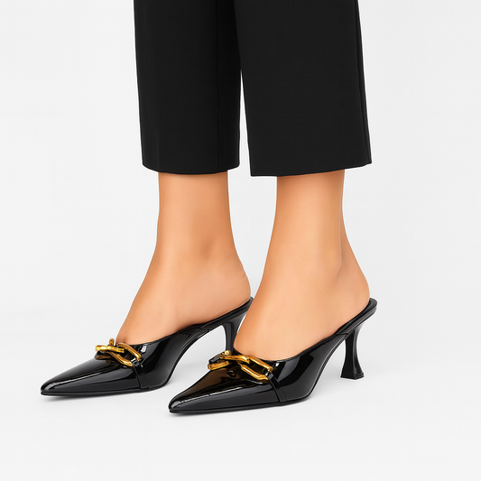 Grace Mules Black