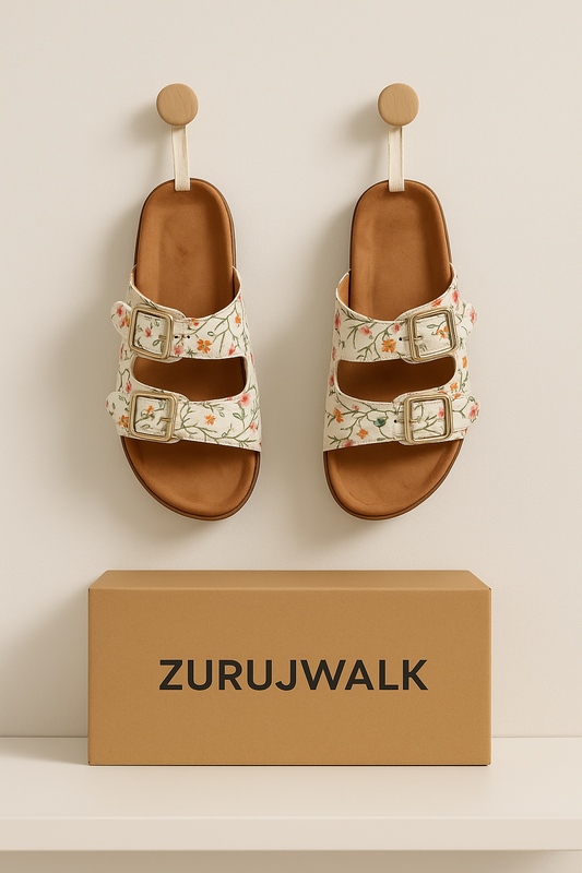 Floral Ease Slip-Ons