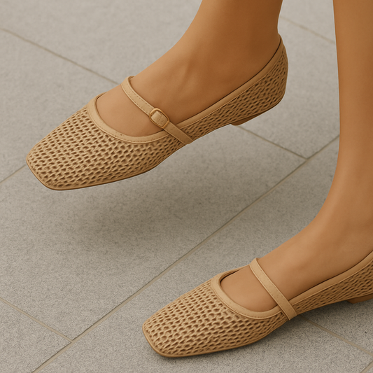 Mesh Mary Flats
