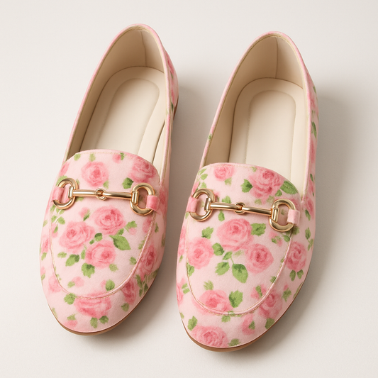 Blush Bloom Ballerinas