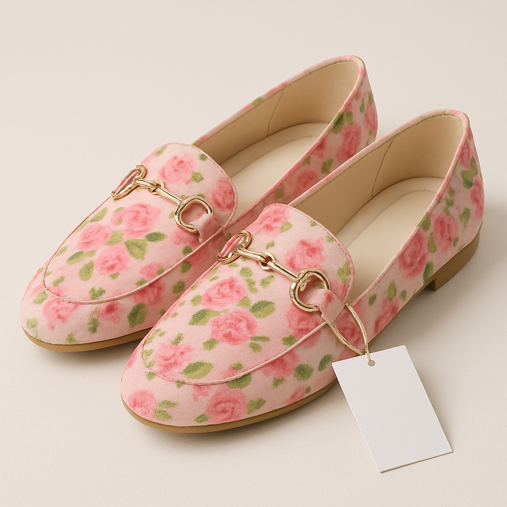 Blush Bloom Ballerinas
