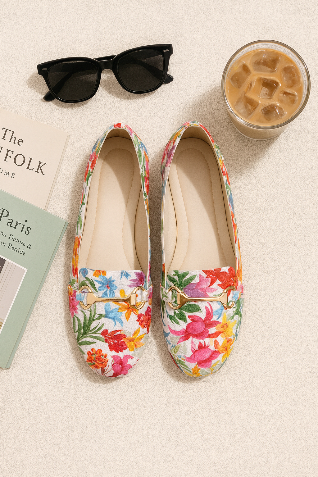Bloom Radiance Floral Loafers