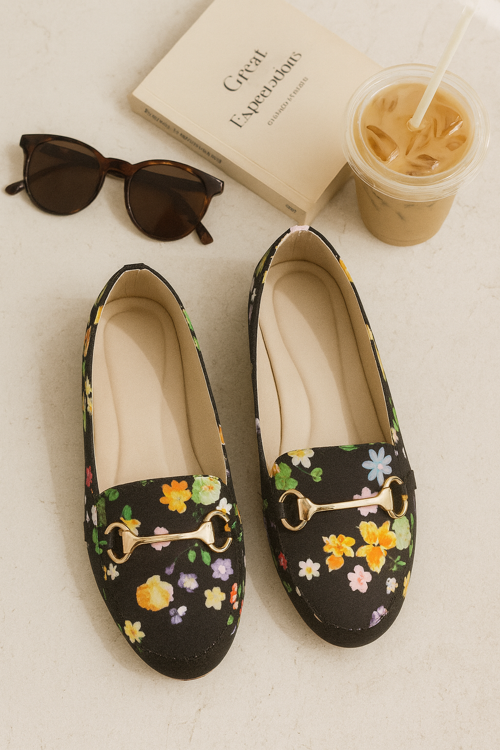 Noir Garden Loafers