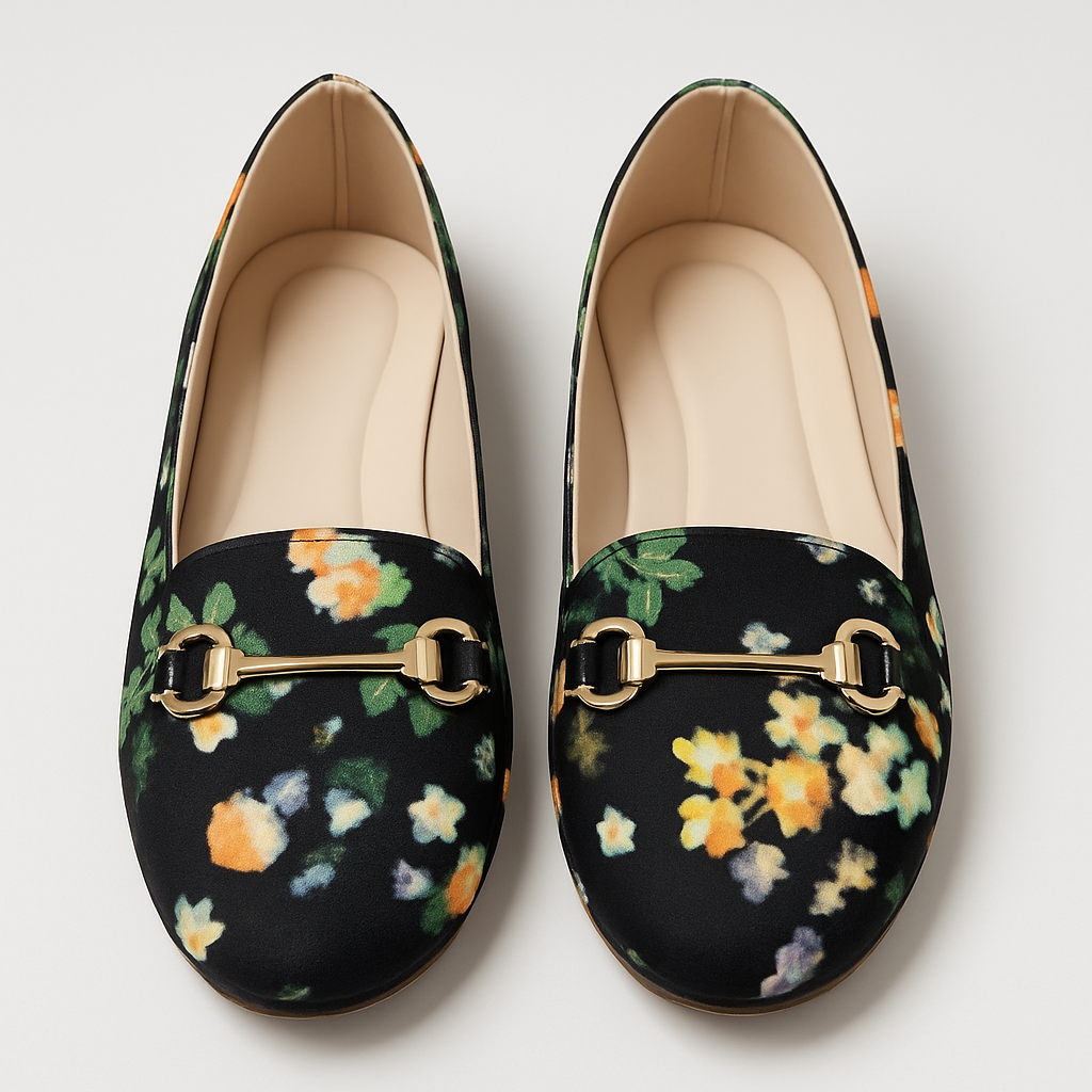 Noir Garden Loafers