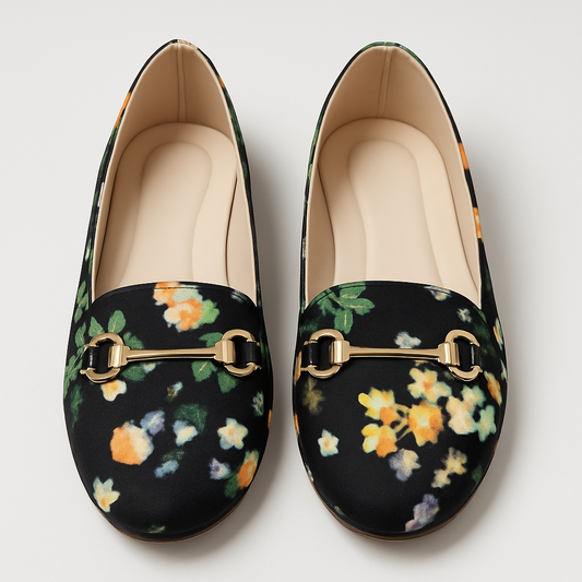 Noir Garden Loafers