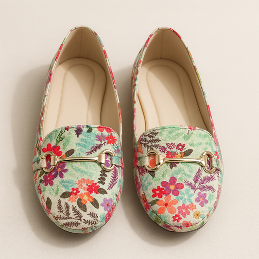 Mint Garden Loafers